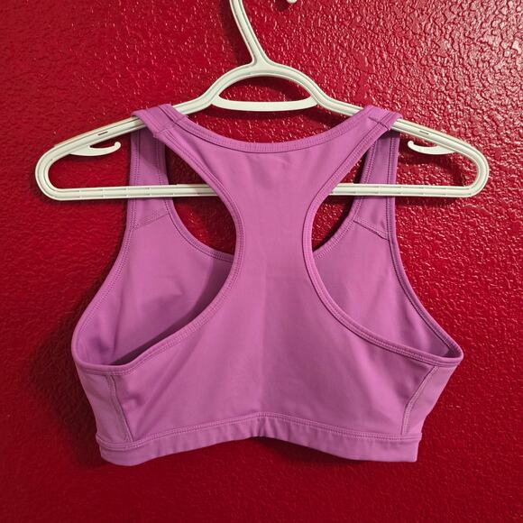 Columbia Logo Women's Racerback Sports Bra Lilac - Picture 4 of 5